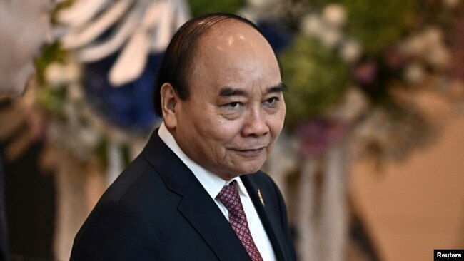Chủ tịch nước Nguyễn Xuân Phúc tại Hội nghị APEC ở Thái Lan, ngày 18/11/2022.