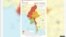 ယူကေနိုင်ငံခြားရေးဝန်ကြီးဌာနကထုတ်ပြန်ထားတဲ့ မြန်မာနိုင်ငံဒေသအလိုက် ခရီးသွားသတိပေးချက် မြေပုံ (ဇန်နဝါရီ ၁၇၊ ၂၀၂၃)