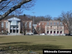 Brookline High School in Brookline, Massachussetts. Students have voted to change the name of the school paper, "The Sagamore," out of respect for Indigenous peoples.