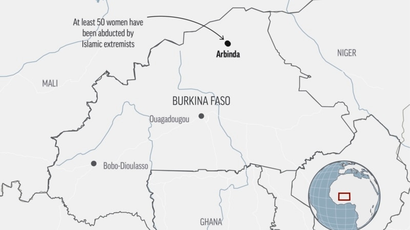 Yihadistas secuestran a 50 mujeres en Burkina Faso