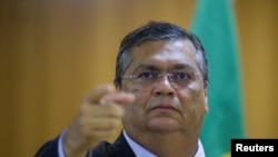 El nuevo Ministro de Justicia de Brasil, Flavio Dino, asiste a su ceremonia de inauguración en Brasilia, Brasil, el 2 de enero de 2023.