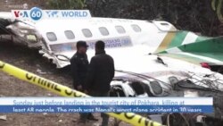 VOA60 World - Voice recorders recovered in Nepal plane crash