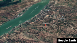 Google Earth က မြင်ရတဲ့ စစ်ကိုင်းတိုင်း ကျောင်မြောင်းမြို့ ဝေဟင်မြင်ကွင်း