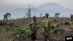 Des femmes déplacées par les violences dan l'Est de la République démocratique du Congo. (RDC)