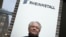 Armin Papperger, CEO of German defense and automotive group Rheinmetall AG poses in front of the company's logo following a Reuters interview in Duesseldorf, Germany, Jan. 27, 2023.