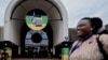A l'origine, MK est le nom de la branche armée de l'ANC pendant les décennies de lutte contre l'apartheid. L'ANC a déposé une requête en urgence contre "l'utilisation illégale des marques, symboles et de l'héritage de l'ANC". (Photo de LUCA SOLA / AFP)