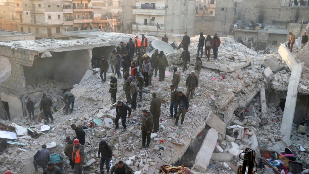 13 Killed in Building Collapse in Syria's Second City