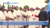 VOA60 Africa - Pope Francis Begins 6-Day Peace Pilgrimage to DRC and South Sudan