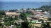 FILE - Ships are docked offshore near Honiara, the capital of the Solomon Islands, Nov. 24, 2018. The United States opened an embassy in the Solomon Islands on Wednesday in its latest move to counter China's push into the Pacific.