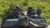 FILE - US soldiers in an M1 Abrams tank conduct vehicle movements as part of an exercise at the Hohenfels Training Area, Germany June 2, 2022.