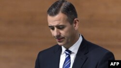 FILE: FIFA Acting Secretary General Markus Kattner at the extraordinary FIFA Congress in Zurich. - FIFA dismissed Kattner on May 23, 2016 for financial "crimes" involving millions of dollars, according to sources familiar with the investigation.