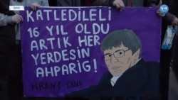 Hrant Dink 16 Yıl Önce Öldürüldüğü Yerde Anıldı