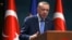 FILE - Turkish President Recep Tayyip Erdogan speaks to the media during a news conference in Ankara, Turkey, Nov. 8, 2022.