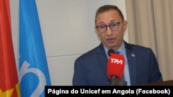 Ivan Yerovi, representante do Unicef em Angola