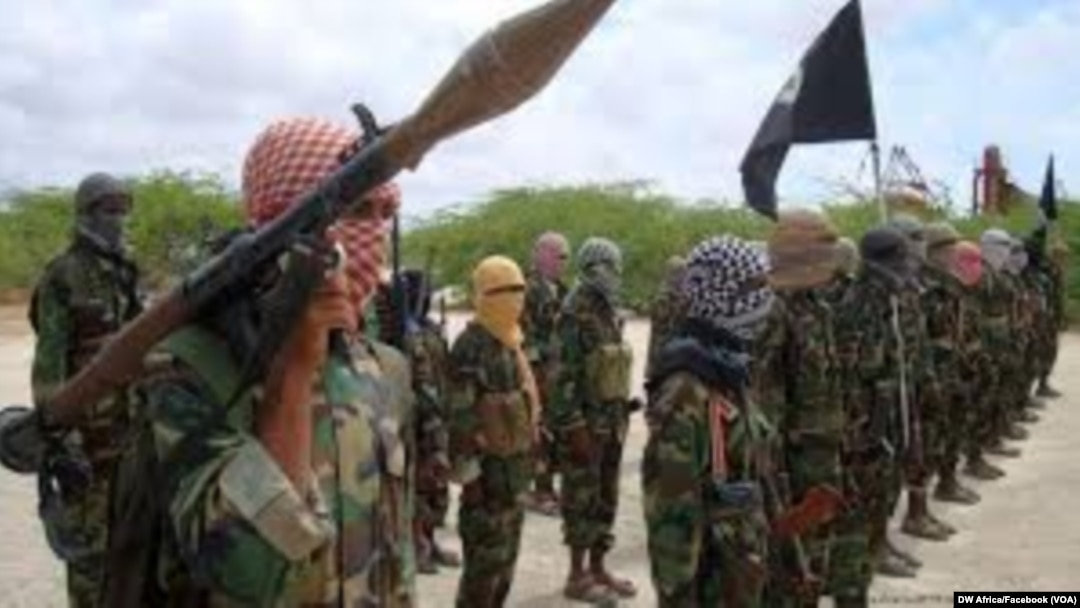 Bamwe mu barwanyi ba al-Shabab 