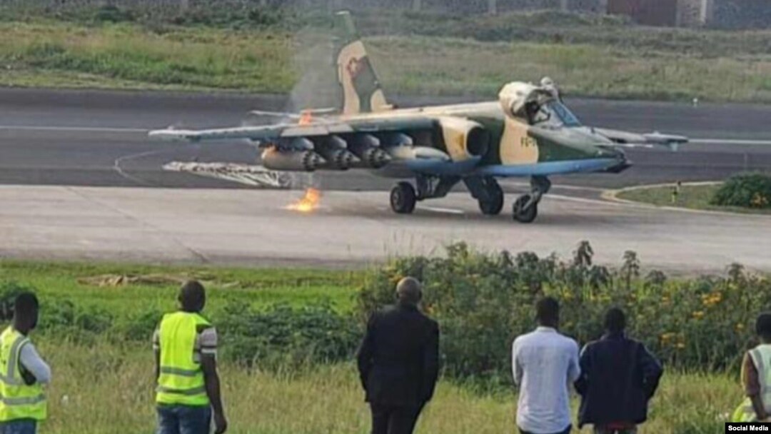 Indege ya RDC yo mu Bwoko bwa Sukhoi 25