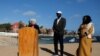 美國財長耶倫參加塞內加爾農村發電項目開工儀式