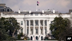 Gedung Putih terlihat pada 20 Januari 2025 di Washington. (Foto AP/Mike Stewart)