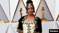 Tiffany Haddish wears a dress from designer from Eritrea in honor of her father