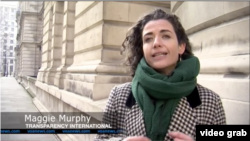 Maggie Murphy, Transparency International (Photo: VOA/videograph)