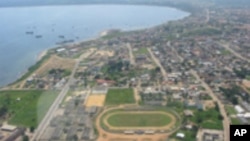 Vista da cidade de Cabinda