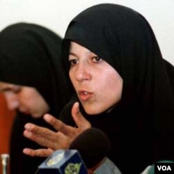 Faezeh Hashemi, puteri mantan Presiden Iran, Akbar-Hashemi Rafsanjani