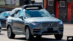 UBER SELF DRIVING VOLVO