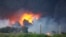 Flames and smoke rise from the Matanzas Supertanker Base as firefighters work to quell the blaze, which began during a thunderstorm, in Matanzas, Cuba, Aug. 8, 2022.