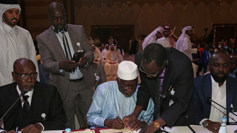 Signature d'un accord tchadien sans deux groupes rebelles