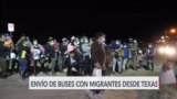 Crece flujo de buses cargados con migrantes desde Texas