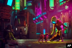 Video game "Stray" dikembangkan oleh BlueTwelve Studio dan dirilis 19 Juli 2022. (Annapurna Interaktif melalui AP)