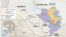 Peta kawasan Nagorno-Karabakh, yang disengketakan Armenia dan Azerbaijan.