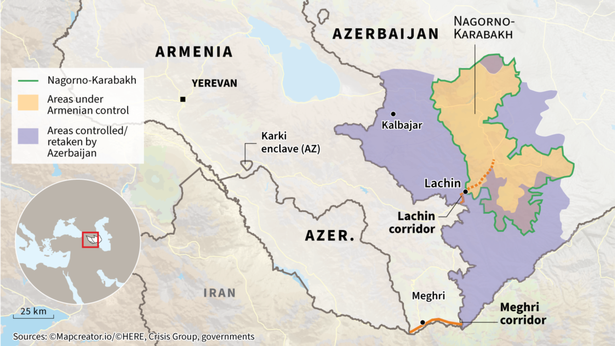 Armenia and Azerbaijan fight over Nagorno-Karabakh again