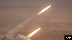 Запуск ракет с помощью системы HIMARS во время военных учений в Марокко, 30 июня 2022 года