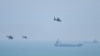 Máy bay, tàu chiến Trung Quốc tập trận mô phỏng tấn công Đài Loan 