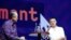 Jack Ma saat menjadi pembicara di sela Pertemuan Tahunan IMF-Bank Dunia 2018, Nusa Dua, Bali, Jumat (12/10). (Foto: Bank Dunia)