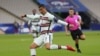 Portugal's Cristiano Ronaldo attempts a shot at goal during the UEFA Nations League soccer match between France and Portugal at the Stade de France in Saint-Denis, north of Paris, France, Sunday, Oct. 11, 2020. (AP Photo/Thibault Camus)