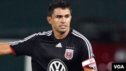 Jaime Moreno ganó12 trofeos con D.C. United, incluyendo cuatro títulos de la liga con el equipo de la capital.