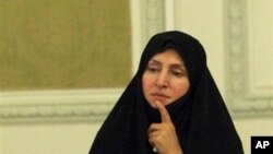 مرضیه افخم، سخنگوی وزارت امور خارجه ایران