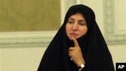 Представитель иранского МИДа Марзие Афхам 