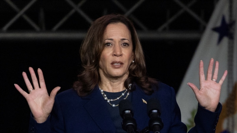 Harris says Trump's false claims about race same old show' of divisiveness, disrespect