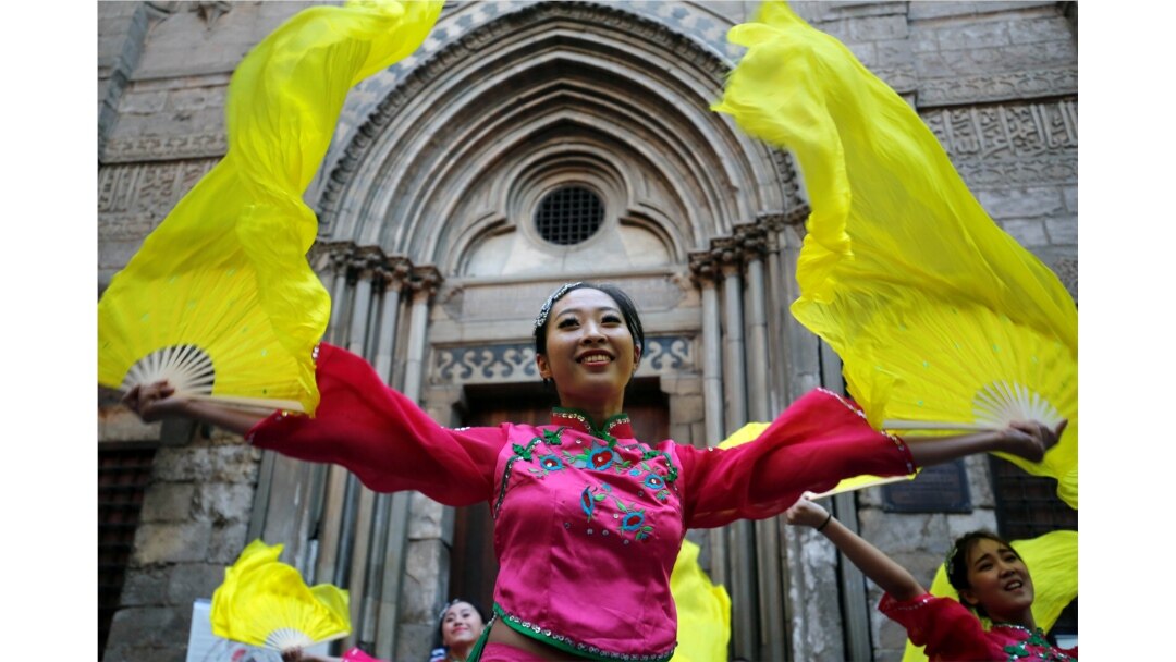 Sebuah festival kesenian di Kairo, Mesir, sebagai ilustrasi.(Foto: Reuters)