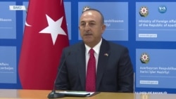 Çavuşoğlu’dan Bakü’de Dağlık Karabağ Açıklaması