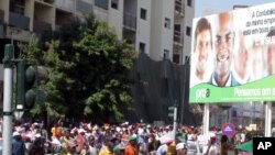 Manifestação da UNITA em Benguela, a 19 de Maio