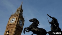 Torre del Big Ben, uno de los emblemas del Reino Unido, el 22 de septiembre del 2022.