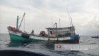 Một tàu cá Việt Nam bị chính quyền Malaysia bắt giữ. Photo Facebook Malaysia Maritime /Enforcement Agency.