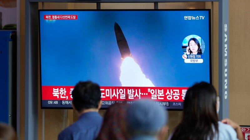 La Corée du Nord tire un missile à longue portée au-dessus du Japon
