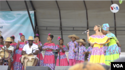 Captura de pantalla del video de Festival del Bullerengue, en Necoclí, Colombia, el cual se desarrolló este año, en honor a los migrantes que pasar por allí, vía a Estados Unidos.