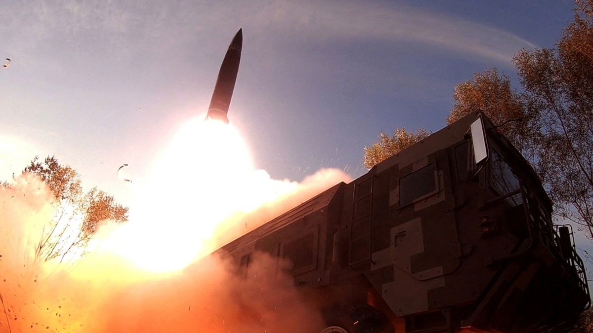 North Korea Fires A Short-range Ballistic Missile Into The West Sea Of ...