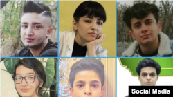 تصاویر منتشرشده از کودکانی که در جریان اعتراضات اخیر ایران کشته شده‌اند